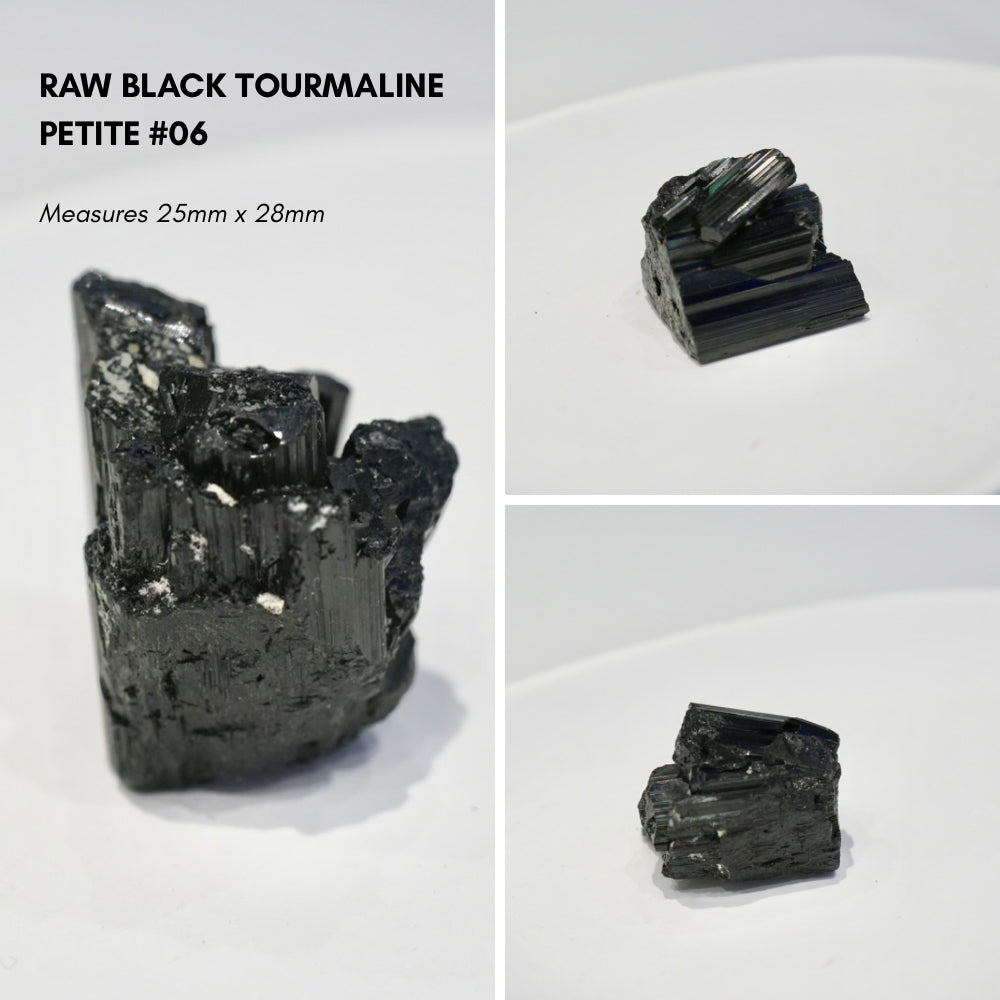 Raw Black Tourmaline (Petite)
