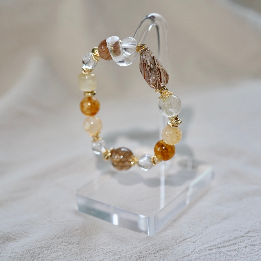 Golden Trinity Bracelet