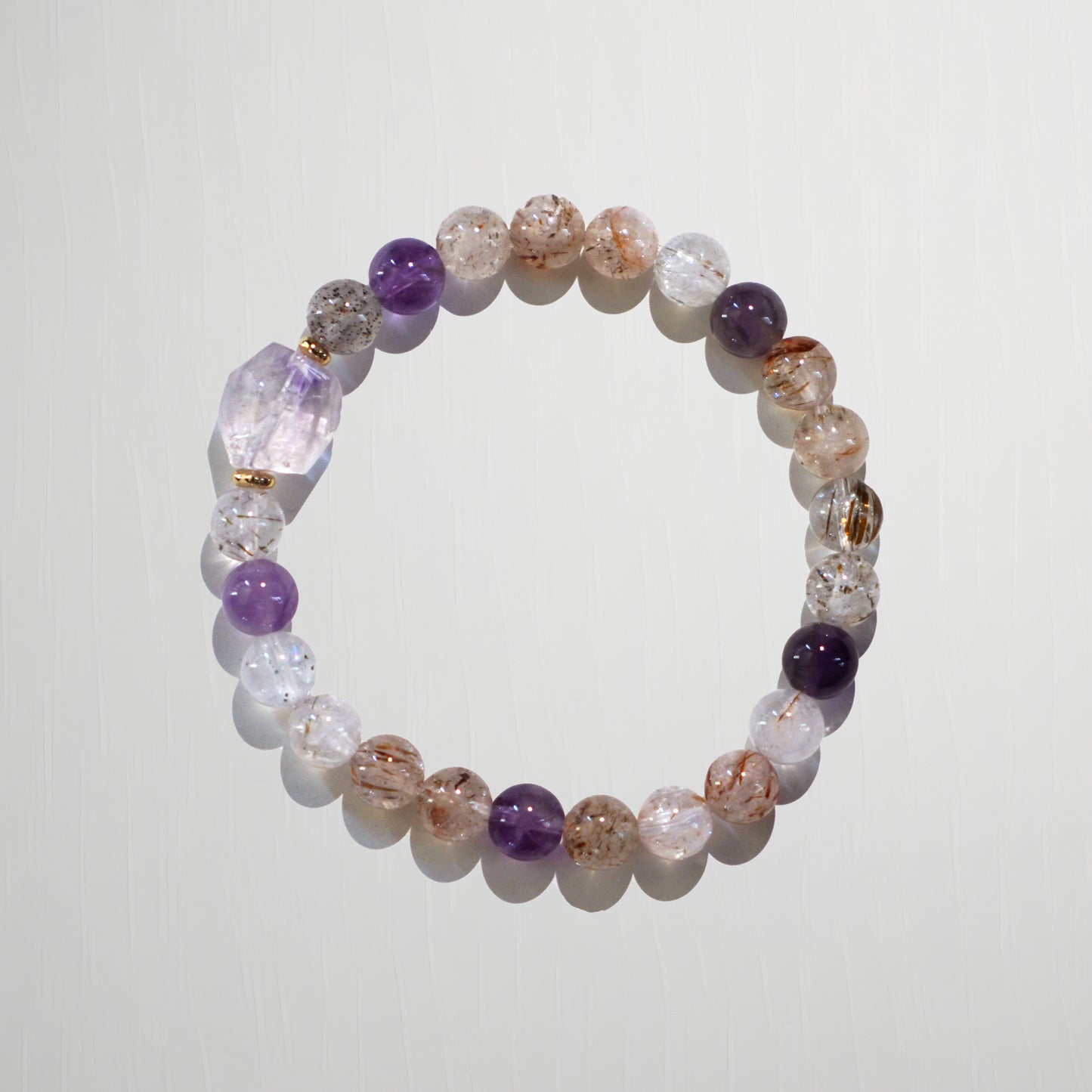 Purple Super Seven Bracelet
