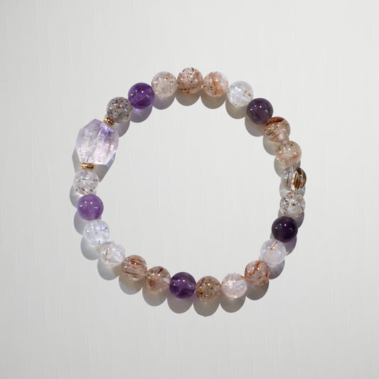 Purple Super Seven Bracelet