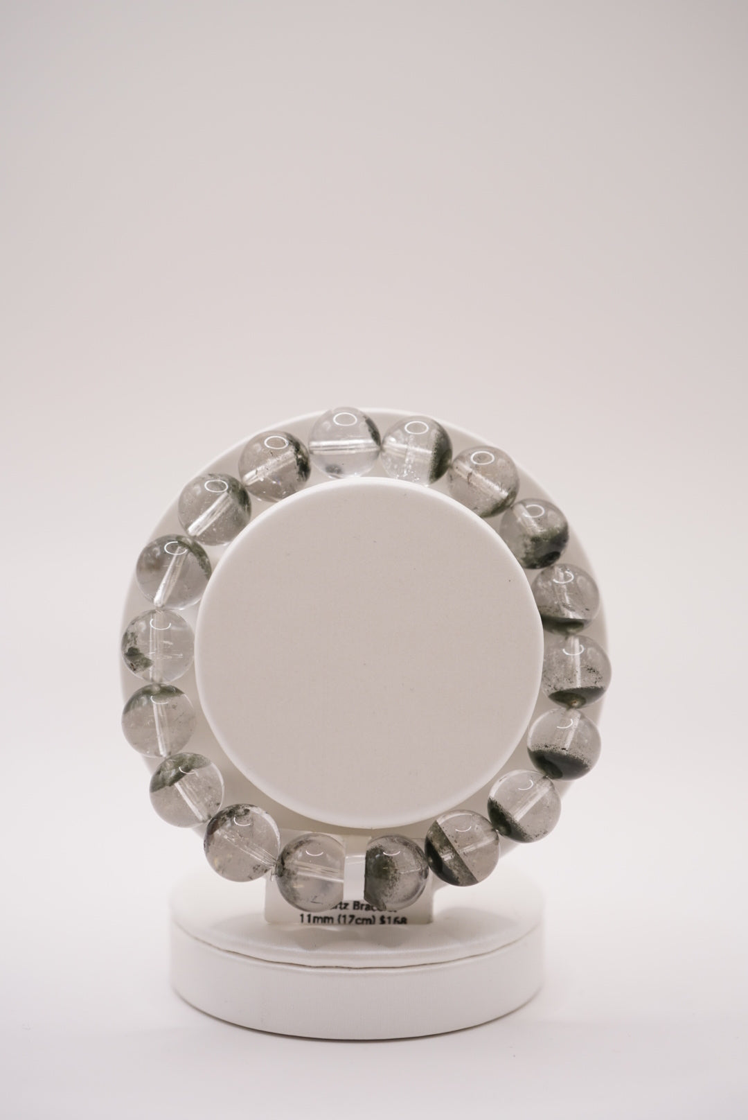 Green Phantom Quartz Plain Bracelet