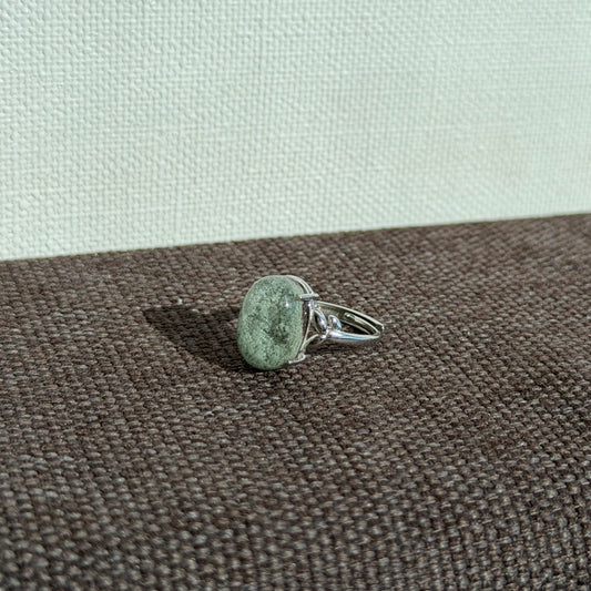 Green Garden Quartz Ring 002