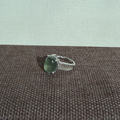 Green Garden Quartz Ring 003