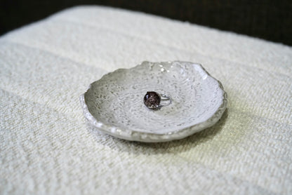 Round Deep Red Garden Quartz Ring