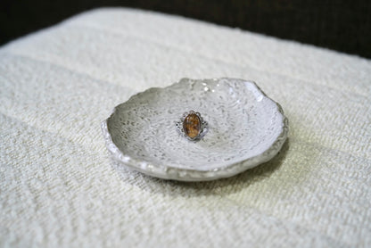 Oval Autumn Garden Quartz Ring