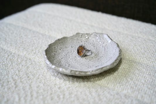 Oval Autumn Garden Quartz Ring