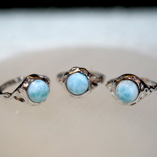 Larimar Ripple Ring