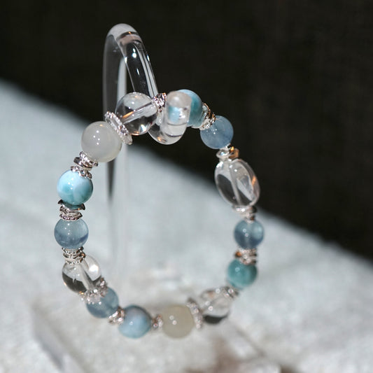 Moonlit Larimar Bracelet