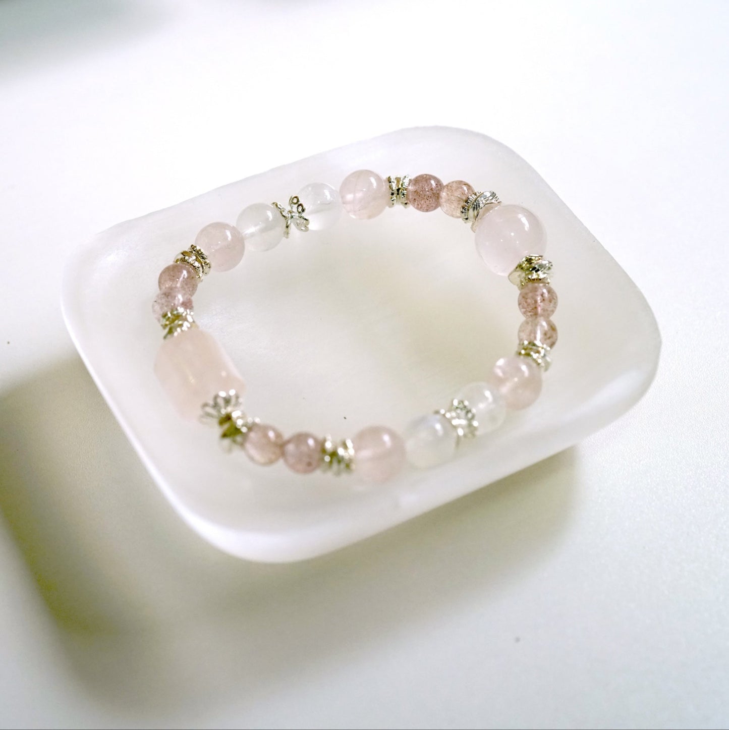 Selenite Small Rectangle Tray (8.5cm)