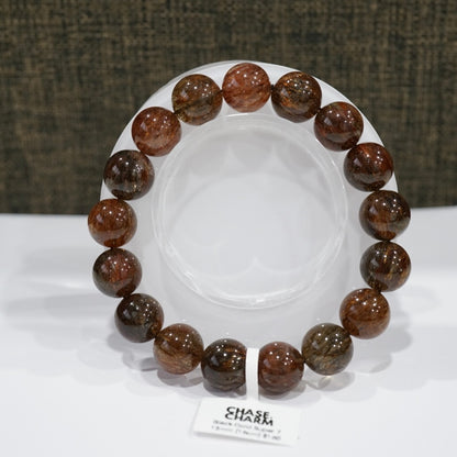 Black Gold Super 7 Plain Bracelet