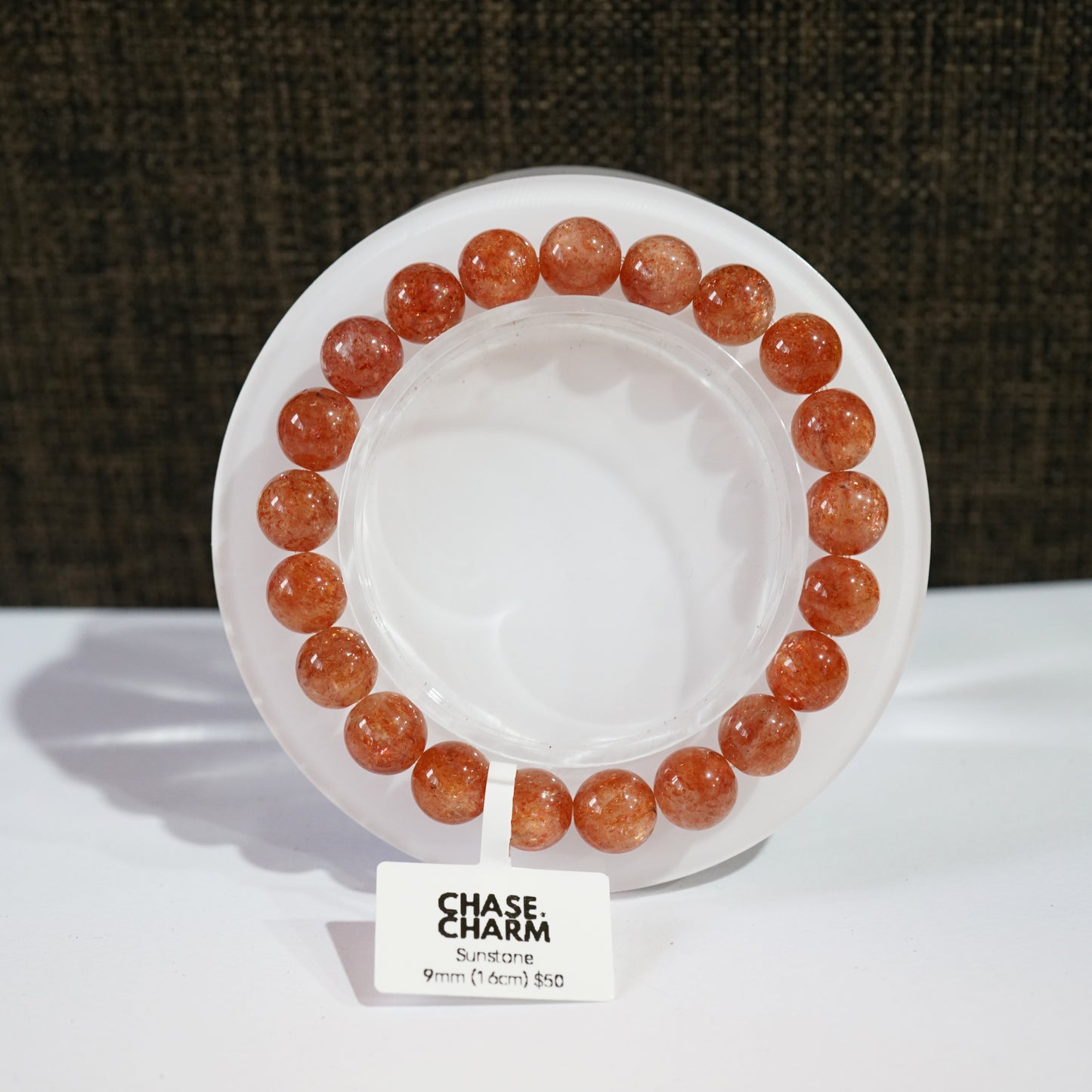Sunstone Plain Bracelet