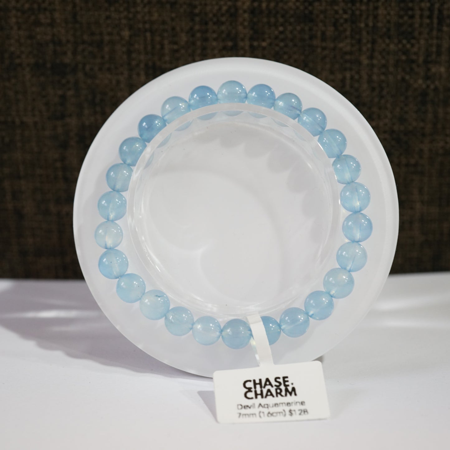 Aquamarine Plain Bracelet