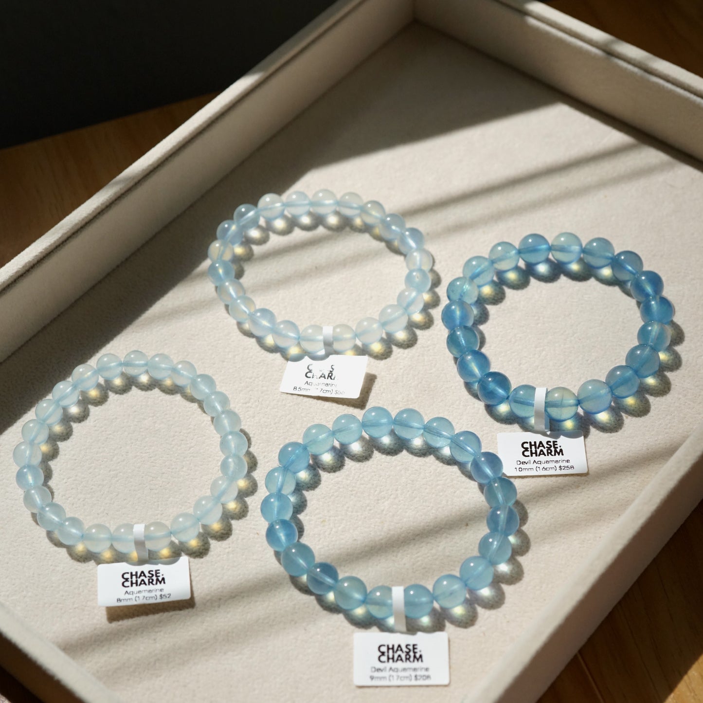 Aquamarine Plain Bracelet