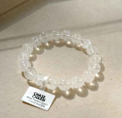 White Phantom Quartz Bracelet