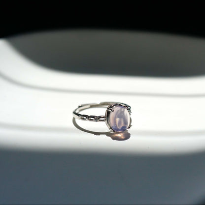 Lavender Moon Quartz Ring 001