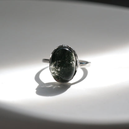 Green Garden Quartz Ring 006