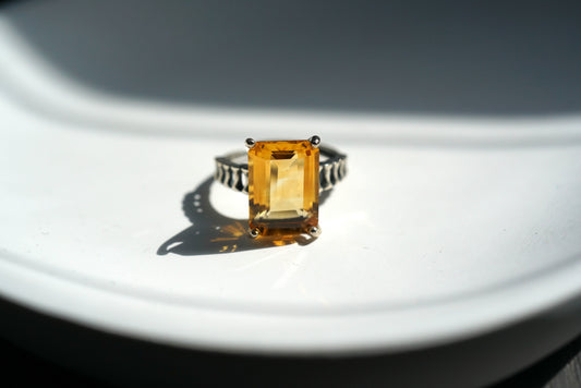 Citrine Ring 002