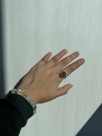 Green Garden Quartz Ring 003